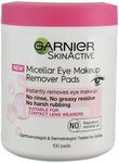 Micellar Eye Makeup Remover Pads, 100 Pads (Pack of 2)