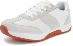 WHITIN Women's Wide Zero Drop Training Shoes | Classic Design, S24 | Grey, 9.5 Wide