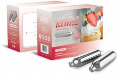 10 Pcs of 8G Cream Charger Premium Cream Whipping Capsules for Professional Food-Grade Whipped Cream Makers – Perfect for Desserts, Cake, Beverages and Gourmet Dishess