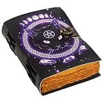 Book of Spells Leather Journal Deck