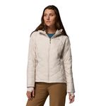 Columbia Womens Heavenly Hooded Puffer Jacket, Dark Stone, Large