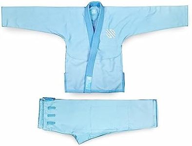 Sanabul Easter Egg BJJ Gi for Women | Streamlined Fit, Lightweight Comfort | Brazilian Jiu Jitsu Gi for Women Youth Adult | Ice Blue W4