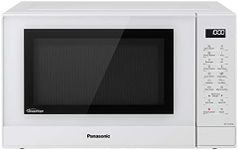 Panasonic NN-ST45KWBPQ Microwave Oven, 32 Litres, 1000W, Turntable, Easy Operation LCD, Touch Control Panel, 21 Auto Programs with Junior Menu (Puree & Porridge) LED Interior bulb, White