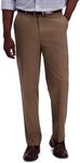 Haggar mens Premium No Iron Khaki C