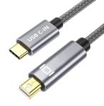 MOBKAJUI USB C to Mini DisplayPort Cable, Thunderbolt 3 Cable to Mini DP 6.6FT/2m, Compatible for MacBook Pro/Air 2024-2016, Surface Book2, Galaxy S21/9/10/20 (NOT for Thunderbolt 2)