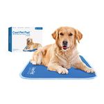 The Green Pet Shop GP48394 Self Cooling Pet Pad, Large, Blue