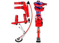 Kangaroo Shoes pogo stilts for Kids Child Youth weight load range 30-50kg RED