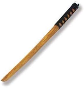 Martial Arts Wooden Red Oak Roped Shoto