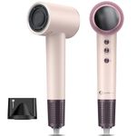 Slopehill Hair Dryer - 110,000 RPM High-Velocity Fast Drying + Low Noise + Lightweight + Intelligent temperature control hair care for Home, Salon and Travel