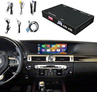 Wireless CarPlay Android Auto Decoder Retrofit Kits Compatible with 2016-2020 Lexus GS250 GS300 GS350 GS450 for Joystick, Supprot Mirror Link, Back-up Camera, USB Stick Playback
