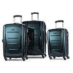 Samsonite Winfield 2 Hardside Luggage with Spinner Wheels, Teal, 3-Piece Set (20/24/28)
