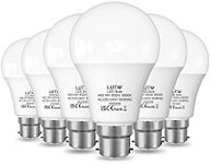 LUTW B22 Led Light Bulbs Bayonet, 6