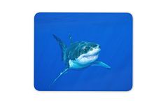 Great White Shark Mouse Mat Pad - Sharks Diving Diver Fun Gift PC Computer #8577