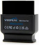 Veepeak OBDCheck BLE Bluetooth OBD II Scanner Auto Diagnostic Scan Tool for iOS & Android, Bluetooth 4.0 Car Check Engine Light Code Reader