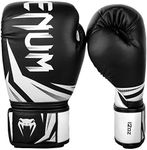 Venum Challenger 3.0 Boxing Gloves - 12oz, Black/White, 12 oz