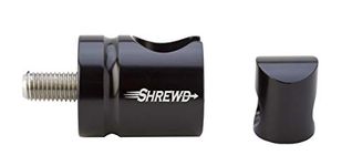 SHREWD ARCHERY Straight Quick Stabilizer Disconnect, Black