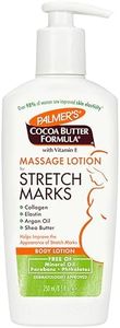 Palmer's Cocoa Butter Formula Massage Lotion For Stretch Marks, Pregnancy Skin Care, Belly Cream with Collagen, Elastin, Argan OIl and Shea Butter, 8.5 Ounces