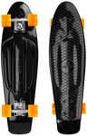 Ridge Skateboards, Recycled 27" Complete Nickel Mini Cruiser, UK made, black, 27 inches