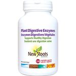 New Roots Herbal - Plant Digestive Enzymes - 120 Capsules - Plant Based Digestive Enzymes for Men and Women - Inflammation Support Supplement - Plant Enzymes for Digestion - Immune System Support