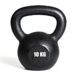 Kakss Cast Iron Kettlebell for Strength and Conditioning/Fitness/Cross Training Assorted Colour Kettle Bell for Home Gym (10 KG) (Proudly Made in India)