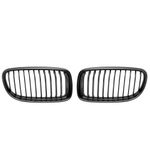 Matte Black Euro Front Center Kidney Grille Grilles Grill For 2008-2011 BMW E90 E91 3 Series 323i 328i 335i 335d LCI Facelift by Astra Depot