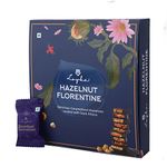 Loyka Hazelnut Florentine Box - 12 pcs | Premium Chocolate Gift Hamper | Choco & Nut Dryfruit Delicacy | Caramalised Hazelnuts coated with Dark Choco | Any-time snack