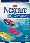 Nexcare Waterproof Bandages, Cool Collection, Designs, Fun, For Kids, Cuts, Abrasions, 20 Count