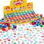 50 Pcs Assorted Stamps for Kids - S