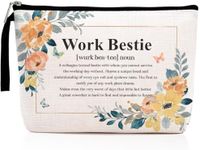 Funny Work Bestie Noun Makeup Bag T