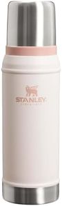 Stanley Classic Legendary Thermos Flask 0.75L - Keeps Hot or Cold for 20 Hours - BPA-Free Thermal Flask - Stainless Steel Leakproof Coffee Flask - Flask for Hot Drink - Dishwasher Safe - Rose Quartz