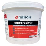 Tenon Refractory Mortar - Mortar for Temperatures up to 2,550°F… (10.00)