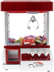 Etna Electronic Arcade Claw Machine - Toy Grabber Machine with Flashing LED Lights and Sound