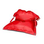 Fatboy Buggle-up Bean Bag Chair - Large Bean Bags for Adult & Kids - Giant Beanbag - Big Bean Bag Couch - Bean Bag Filling Included - For Indoor Use - 185 x 137 cm - Red