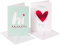 American Greetings Valentines Day Cards for Kids with Stickers, Warmest Wishes and Love-Filled Day (6-Count)