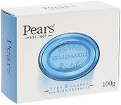 Pears Transparent Pure & Gentle Soap Bar with Mint Extracts 100 g