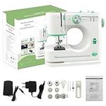 JoyGeek Sewing Machine Lightweight Sewing and Quilting Machine With Various Stitch Options Light, Foot Pedal, Storage Drawer Newbie Friendly Stitching Machine