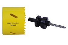 Jon Bhandari Tools Bi- Metal Hole Saw 57mm for cutting holes on iron, steel and other metals