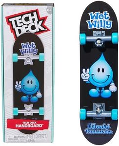 Tech Deck, World Industries Handboard; Authentic Mini Skateboards, Kids Toys for Boys & Girls, Ages 6 and up (Hands Use Only)