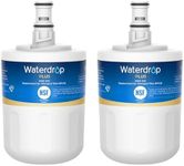 Waterdrop Plus 8171413 Refrigerator Water Filter, Replacement for Whirlpool® 8171413, EDR8D1, Kenmore® 46-9002, NLCS200, NSF 401&53&42 Certified, 𝐑𝐞𝐝𝐮𝐜𝐞 𝐏𝐅𝐀𝐒, Pack of 2