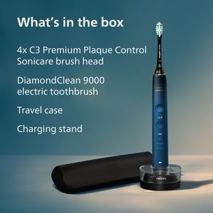 Philips Sonicare DiamondClean 9000 Electric Toothbrush – Aquamarine