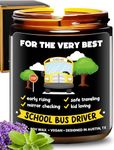 School Bus Driver Candle, School Bus Driver Gift for Men & Women, Bus Driver Appreciation Gifts, Thoughtful School Bus Driver Gifts for Men, Bus Driver Gift Ideas for Christmas, End-of-School Year