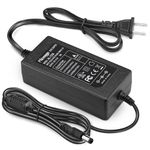 Facmogu DC 12V 3A Power Adapter, 100-240V AC to DC 12V 3A 36W Power Suppy with Barrel Connector 5.5x2.5mm & 5.5x2.1mm, 12 Volt 3 Amp Desktop Adpater 12V 3A Switching Transformer AC/DC Power Converter