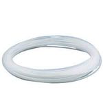 TESSERACT PTFE Tube (Poly Tetra Fluoro Ethylene Tube) I Diameter- ID 2mm X OD 4mm I Suitable for 1.75mm Filament for 3D Printer I Durable Tube, Consistent Diameter Tube (Length- 1 Meter, Color- White)