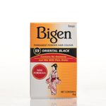 Bigen Permanent Powder Hair Color - 59 - Oriental Black | No Ammonia (Pack of 3)