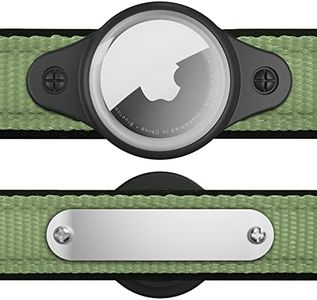 Airtag Screw Vault for Dogs- Airtag Dog Collar Holder for Apple AirTags, Waterproof Airtag Case for Giant Pets (1 Pack-Black)