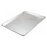 Winco Commercial-Grade Aluminum Sheet Pan, 18 Gauge, 2/3 Size / 16" x 22"