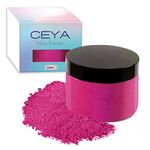 Ceya Mica Powder, 5.3oz/ 150g Very Berry Pearlescent Effect Colorant Pigment Powder for Epoxy Resin, Tumblers, Slime Bath Bomb, Soap Dye, Slime, Candle, Resin Crafting, Paint, Jewelry, Nail Polish