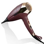 ghd Helios Hair Dryer ― 1875w Professional Blow Dryer, Longer Life + Brushless Motor Lightweight Hair Dryer for Salon-Worthy Blowout ― Plum