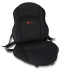 Posture Cushion Seat Softener Comfort Cushion. Great For Modern Harder Car Seats. Prevent The Pain And Stiffness In Your Legs And Back When Sitting In The Car Home And Office. Available With Black Breathable Cover Anti Slip Base.