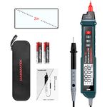 HANMATEK Pen Type Digital Multimeter, Electrical Tester with NCV,AC/DC Voltmeter Ammeter Ohmmeter, Resistance, Live Line Digital Testers with Backlit and Flashlight